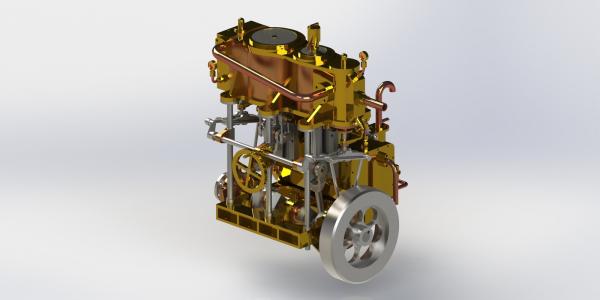 Compound Condensing Steam Engine