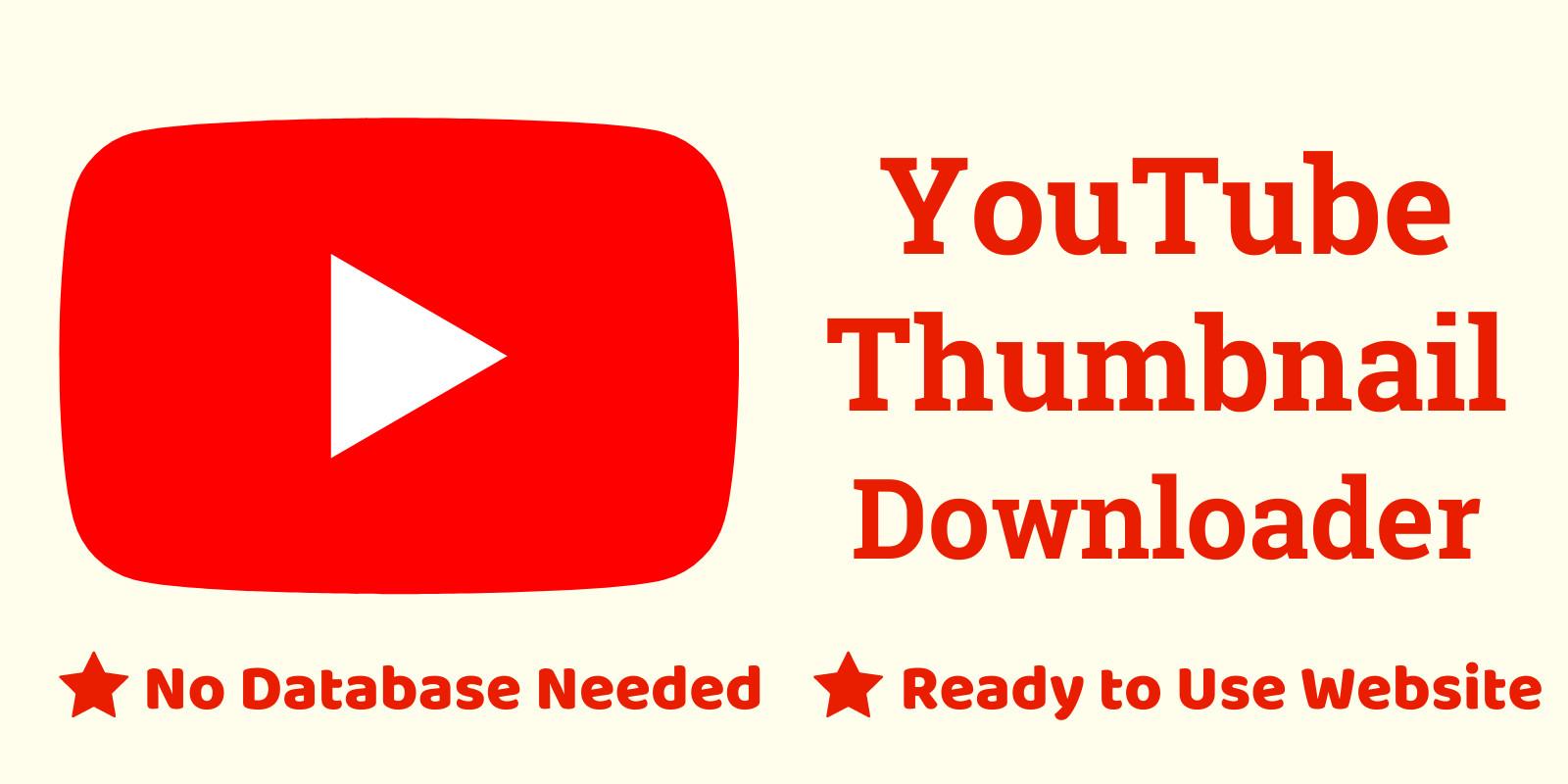 Youtube Thumbnail Downloader