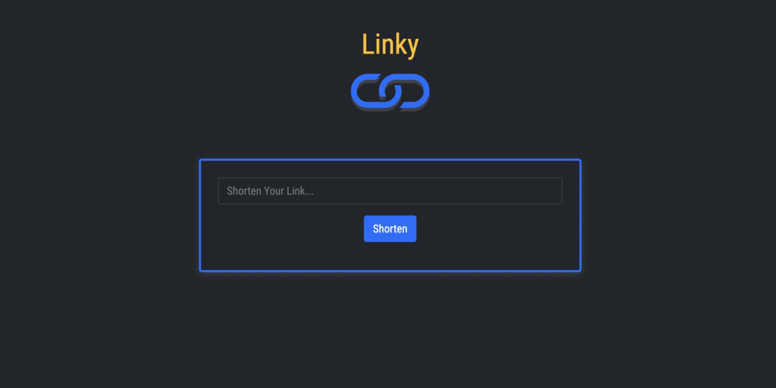 Linky - URL Shortener