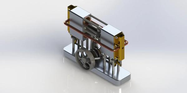 Four Cylinder Steam Engine